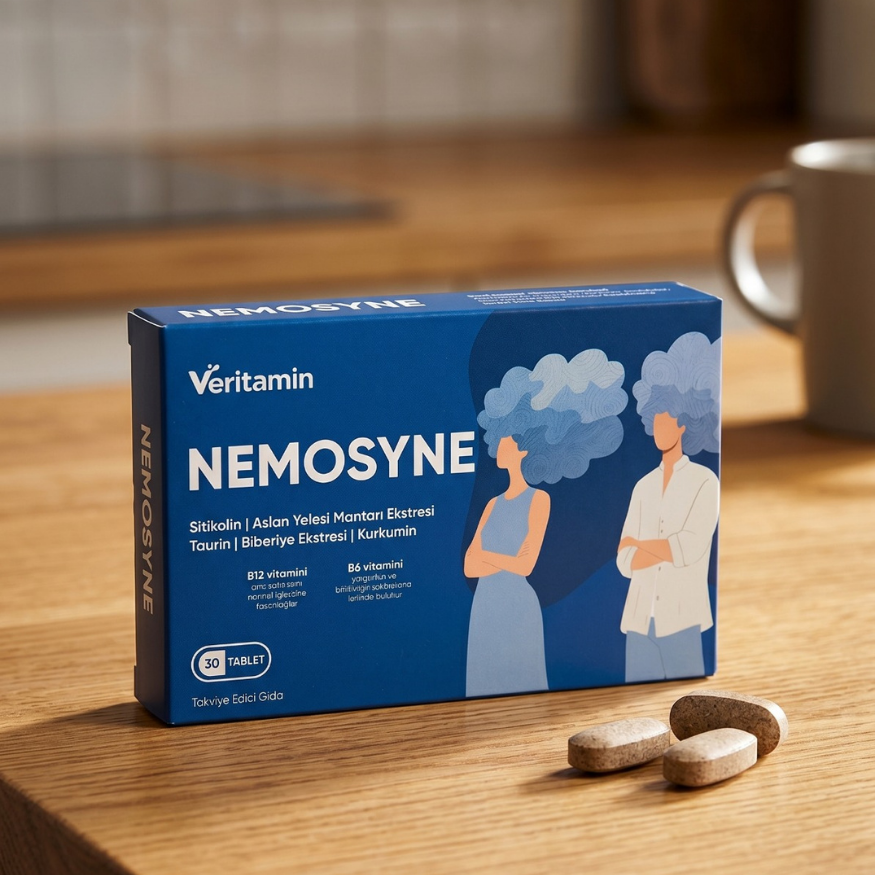 Nemosyne-Bilişsel, Hafıza ve Odak Takviyesi kullanım anı yaşam tarzı görseli