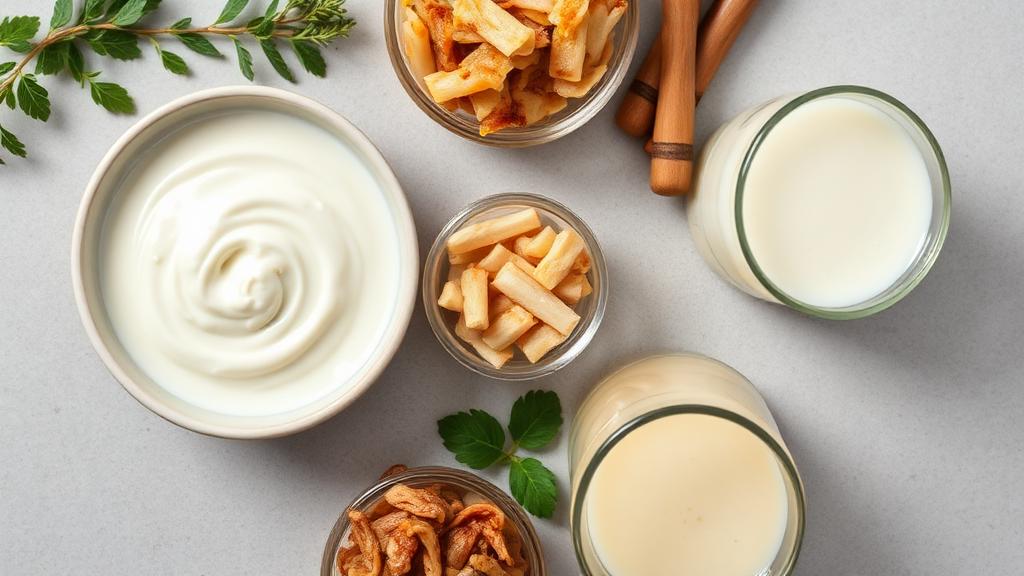 Probiyotik kaynağı fermente gıdalar — yoğurt, kefir ve turşu
